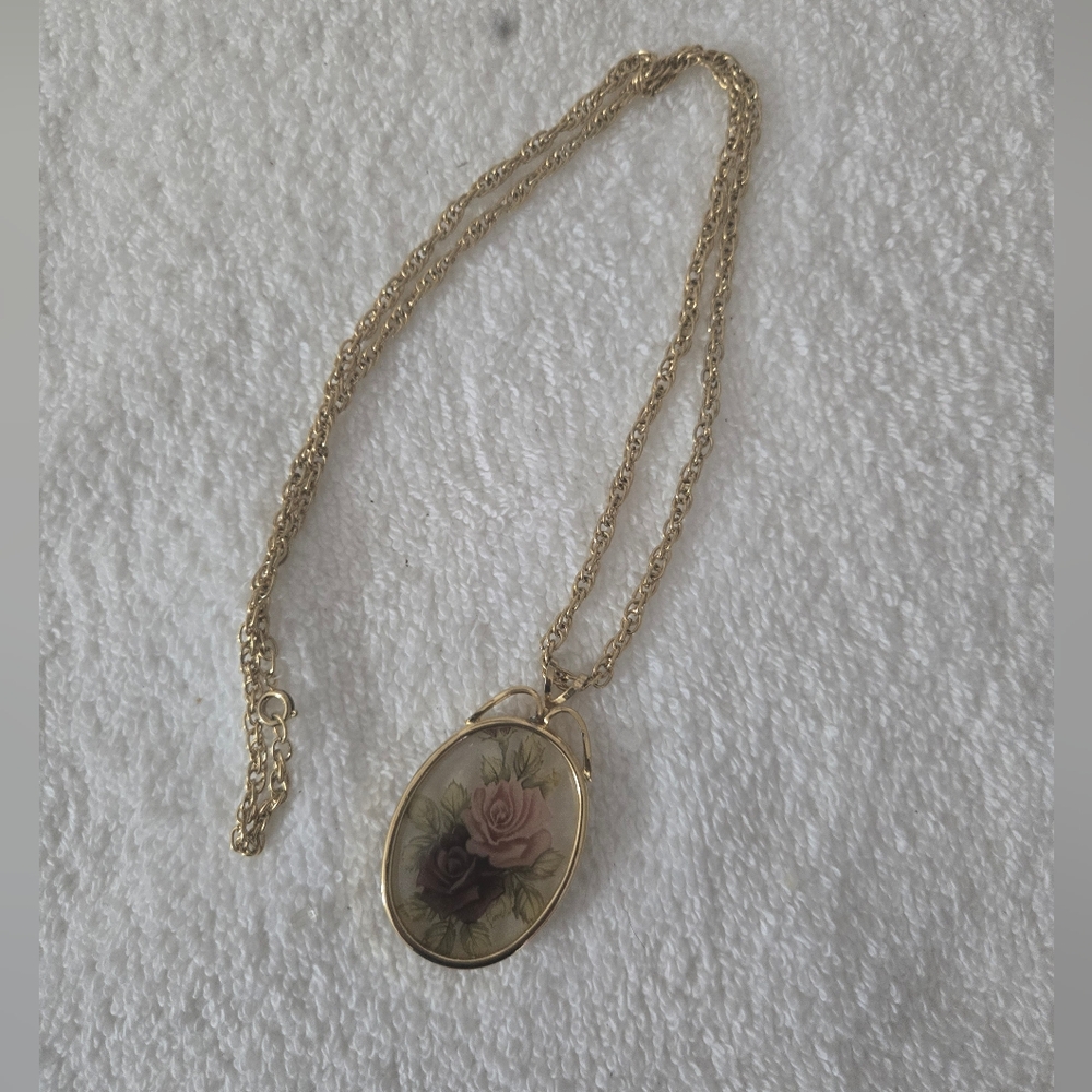 Rose  Vintage Necklace